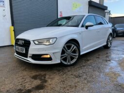 2016 Audi A3 QUATTRO 2.0 TDI S line Sportback (s/s) 5dr [150bhp]