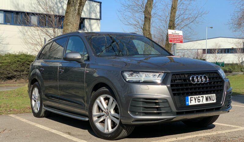 2017 AUDI Q7 DIESEL ESTATE 3.0 TDI QUATTRO S LINE 5DR TIP AUTO *272 BHP* full