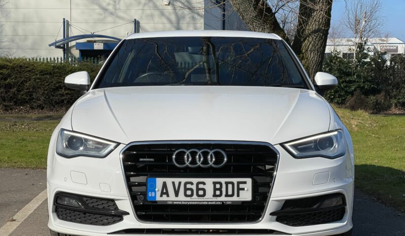 2016 Audi A3 QUATTRO 2.0 TDI S line Sportback (s/s) 5dr [150bhp] full