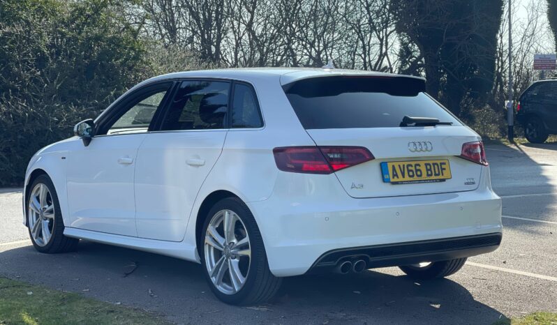 2016 Audi A3 QUATTRO 2.0 TDI S line Sportback (s/s) 5dr [150bhp] full