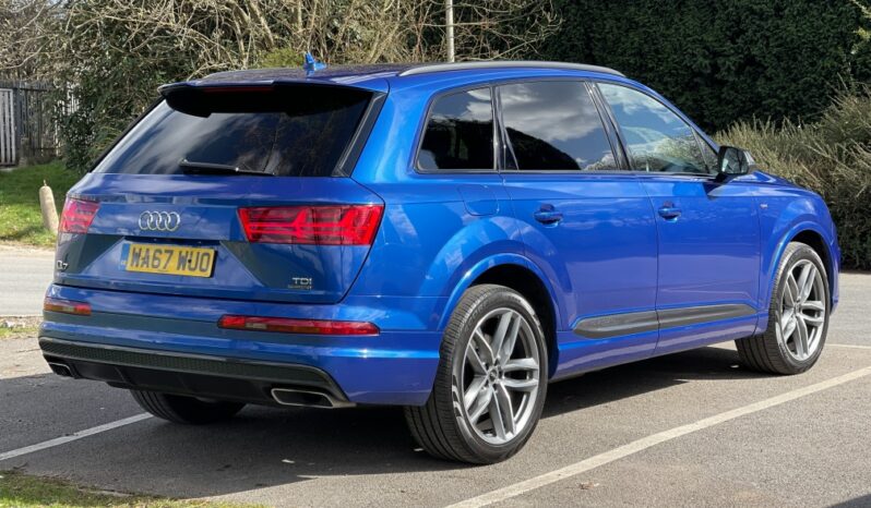 2017 AUDI Q7 DIESEL ESTATE 3.0 TDI QUATTRO S LINE 5DR TIP AUTO *272 BHP* full