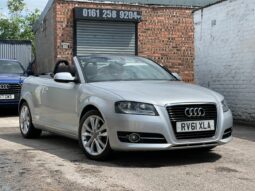 61 plate Audi A3 Cabriolet 1.6 TDI Sport 2dr full