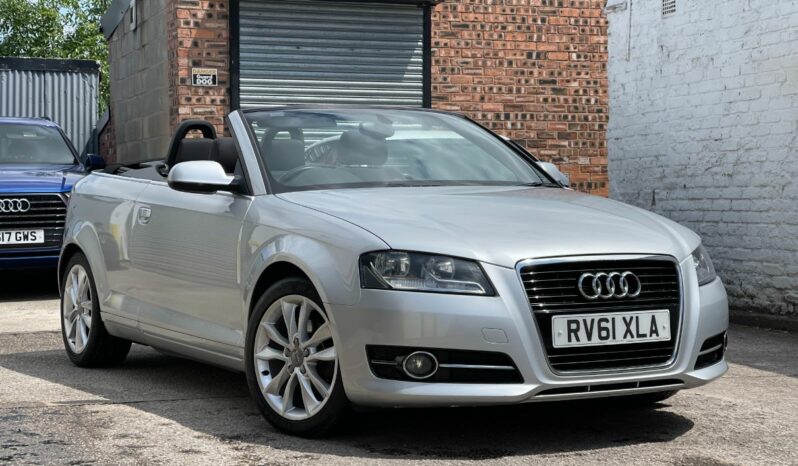 61 plate Audi A3 Cabriolet 1.6 TDI Sport 2dr full