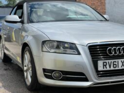 61 plate Audi A3 Cabriolet 1.6 TDI Sport 2dr full