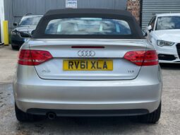 61 plate Audi A3 Cabriolet 1.6 TDI Sport 2dr