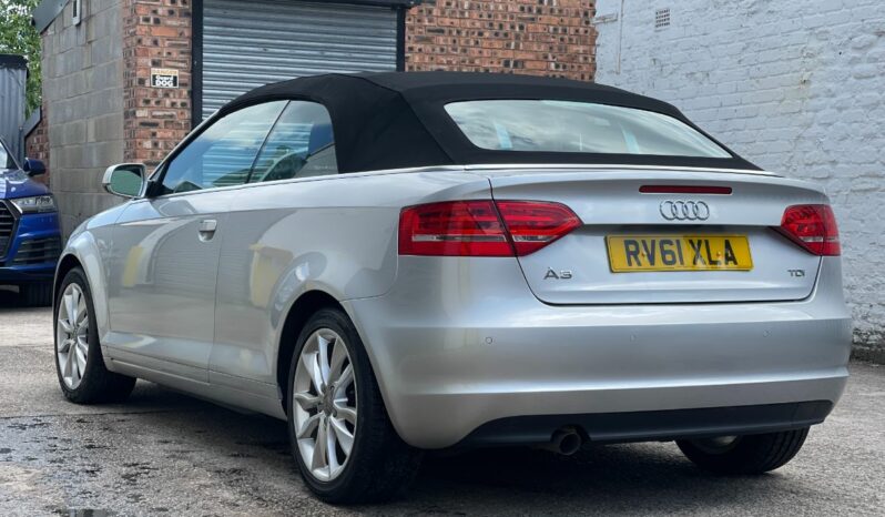 61 plate Audi A3 Cabriolet 1.6 TDI Sport 2dr full