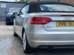 61 plate Audi A3 Cabriolet 1.6 TDI Sport 2dr full