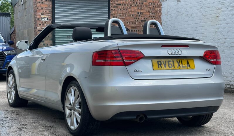 61 plate Audi A3 Cabriolet 1.6 TDI Sport 2dr full