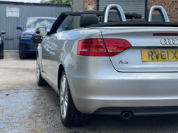 61 plate Audi A3 Cabriolet 1.6 TDI Sport 2dr full