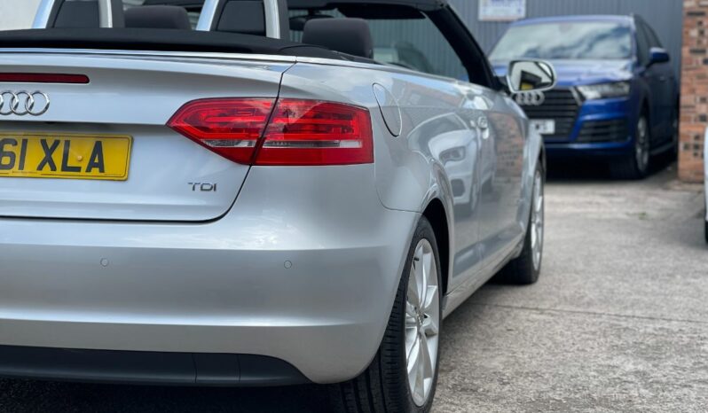 61 plate Audi A3 Cabriolet 1.6 TDI Sport 2dr full