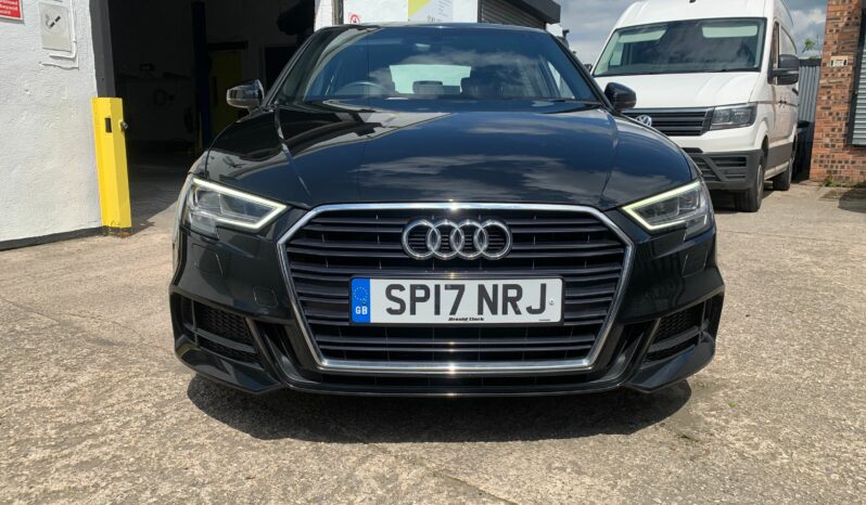 17 plate Audi A3 2.0 TDI S line Sportback (s/s) 5dr full