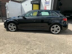 17 plate Audi A3 2.0 TDI S line Sportback (s/s) 5dr full