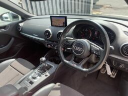 17 plate Audi A3 2.0 TDI S line Sportback (s/s) 5dr full