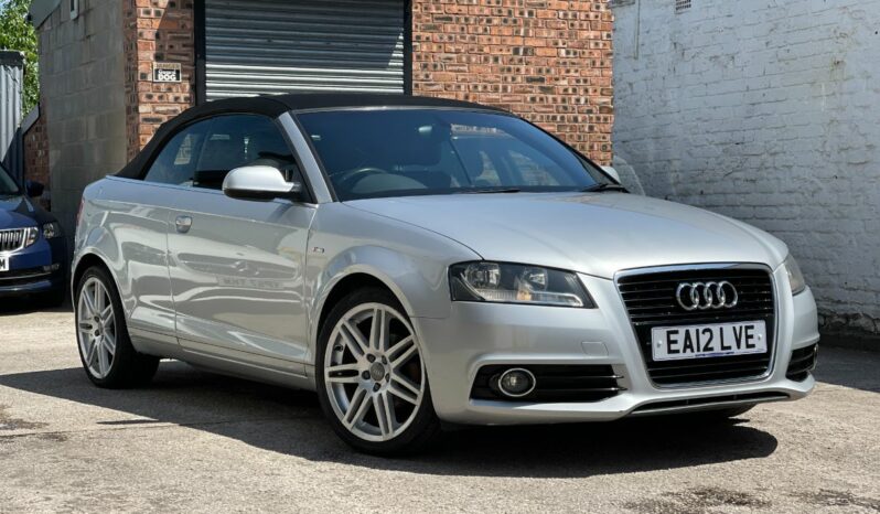 12 PLATE Audi A3 Cabriolet 1.6 TDI S line 2dr full