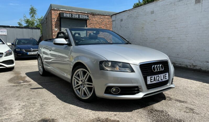 12 PLATE Audi A3 Cabriolet 1.6 TDI S line 2dr full