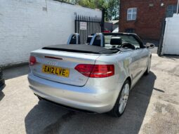 12 PLATE Audi A3 Cabriolet 1.6 TDI S line 2dr full