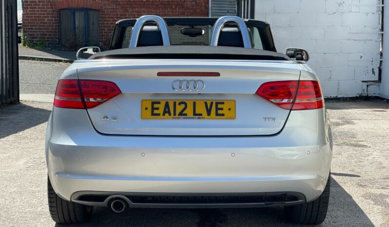 12 PLATE Audi A3 Cabriolet 1.6 TDI S line 2dr full