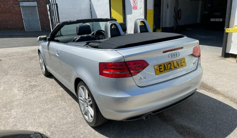 12 PLATE Audi A3 Cabriolet 1.6 TDI S line 2dr full