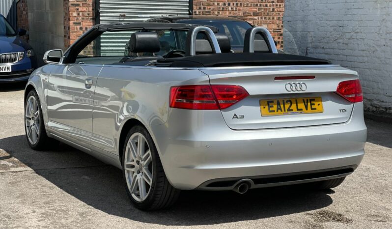 12 PLATE Audi A3 Cabriolet 1.6 TDI S line 2dr full