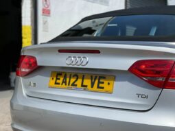 12 PLATE Audi A3 Cabriolet 1.6 TDI S line 2dr full