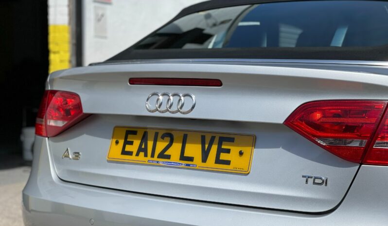 12 PLATE Audi A3 Cabriolet 1.6 TDI S line 2dr full