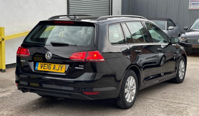 16 plate Vw Golf 1.6 TDI BlueMotion (s/s) 5dr ESTATE full