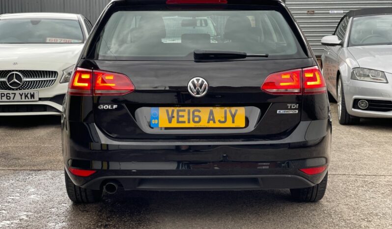 16 plate Vw Golf 1.6 TDI BlueMotion (s/s) 5dr ESTATE full