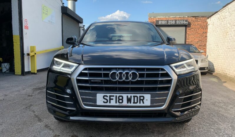 18 plate Audi Q5 2.0 TDI S line S Tronic quattro SUV full