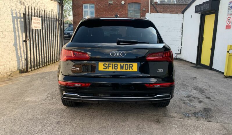 18 plate Audi Q5 2.0 TDI S line S Tronic quattro SUV full