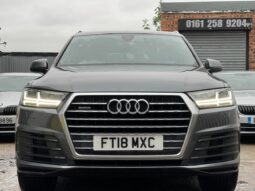 18 plate AUDI Q7 DIESEL ESTATE 3.0 TDI Quattro S Line 5dr Tip Auto full