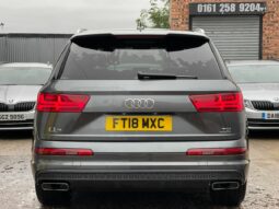 18 plate AUDI Q7 DIESEL ESTATE 3.0 TDI Quattro S Line 5dr Tip Auto