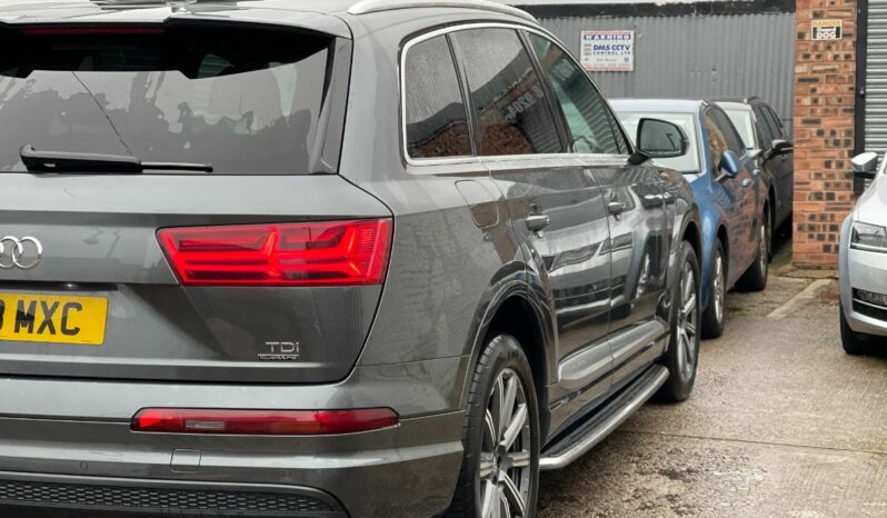 18 plate AUDI Q7 DIESEL ESTATE 3.0 TDI Quattro S Line 5dr Tip Auto full