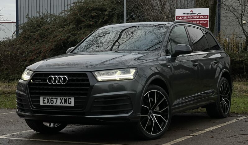 67 plate AUDI Q7 DIESEL ESTATE 3.0 TDI Quattro S Line 5dr Tip Auto full