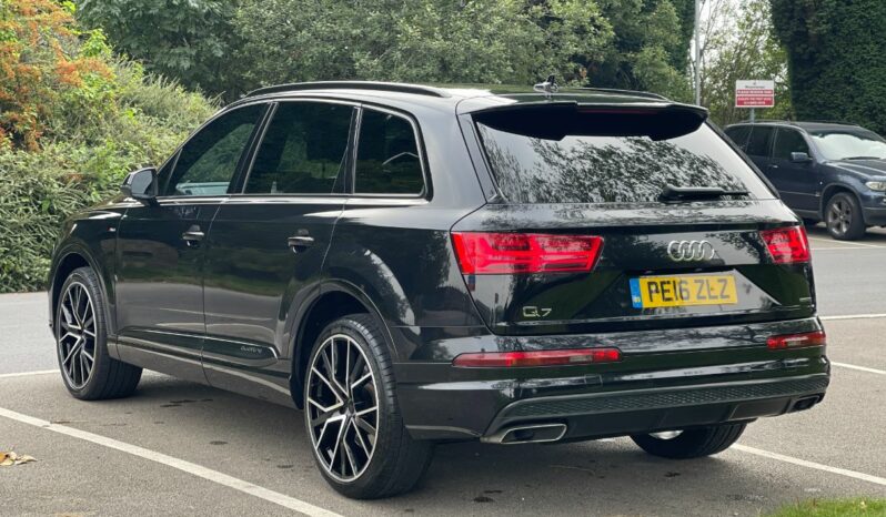 16 plate AUDI Q7 DIESEL ESTATE 3.0 TDI Quattro S Line 5dr Tip Auto full