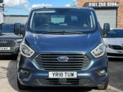 9 seats – 18 plate Ford Tourneo Custom 2.0 TDCi EcoBlue 170ps L/R 9 Seater Titanium full