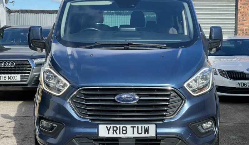 9 seats – 18 plate Ford Tourneo Custom 2.0 TDCi EcoBlue 170ps L/R 9 Seater Titanium full