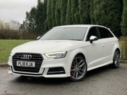 2018 Audi S3 2.0 TFSI Sportback S Tronic quattro [310bhp] 5dr