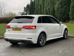 2018 Audi S3 2.0 TFSI Sportback S Tronic quattro [310bhp] 5dr full