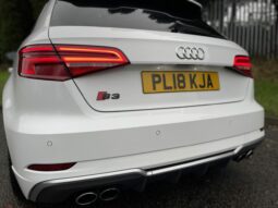 2018 Audi S3 2.0 TFSI Sportback S Tronic quattro [310bhp] 5dr full