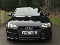 67 plate Audi A4 Avant 2.0 TDI Black Edition Avant S Tronic quattro [190bhp] full