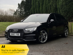 67 plate Audi A4 Avant 2.0 TDI Black Edition Avant S Tronic quattro [190bhp]