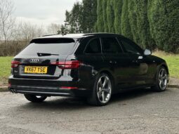 67 plate Audi A4 Avant 2.0 TDI Black Edition Avant S Tronic quattro [190bhp] full