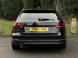 67 plate Audi A4 Avant 2.0 TDI Black Edition Avant S Tronic quattro [190bhp]