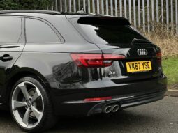 67 plate Audi A4 Avant 2.0 TDI Black Edition Avant S Tronic quattro [190bhp] full