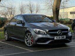 18 plate Mercedes-Benz CLA Class 2.0 CLA45 AMG Coupe SpdS DCT 4MATIC (s/s) 4dr [376bhp]