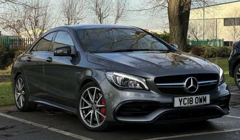 18 plate Mercedes-Benz CLA Class 2.0 CLA45 AMG Coupe SpdS DCT 4MATIC (s/s) 4dr [376bhp] full