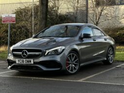 18 plate Mercedes-Benz CLA Class 2.0 CLA45 AMG Coupe SpdS DCT 4MATIC (s/s) 4dr [376bhp]