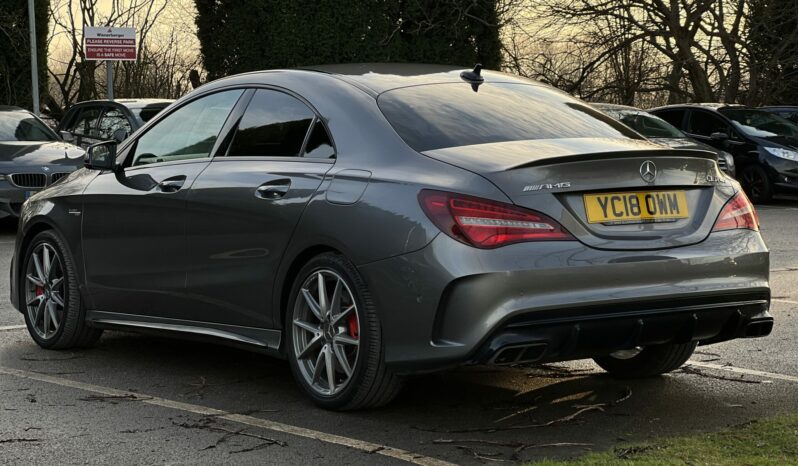 18 plate Mercedes-Benz CLA Class 2.0 CLA45 AMG Coupe SpdS DCT 4MATIC (s/s) 4dr [376bhp] full