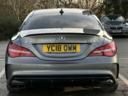 18 plate Mercedes-Benz CLA Class 2.0 CLA45 AMG Coupe SpdS DCT 4MATIC (s/s) 4dr [376bhp] full