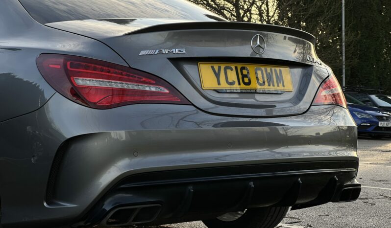 18 plate Mercedes-Benz CLA Class 2.0 CLA45 AMG Coupe SpdS DCT 4MATIC (s/s) 4dr [376bhp] full